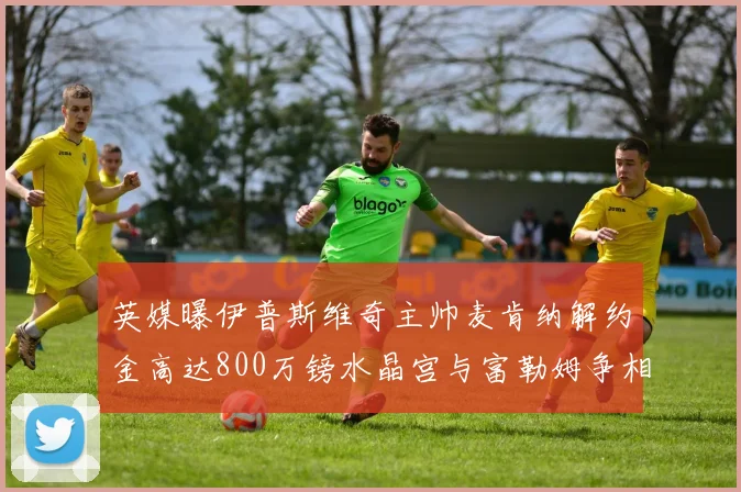 英媒曝伊普斯维奇主帅麦肯纳解约金高达800万镑水晶宫与富勒姆争相追逐